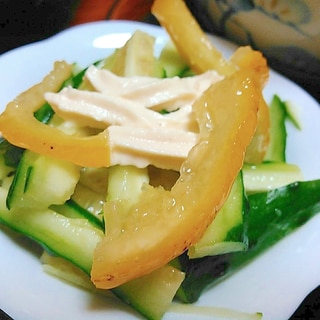 きゅうり柚子のサラダ